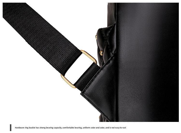 Large Capacity Soft Leather Backpack