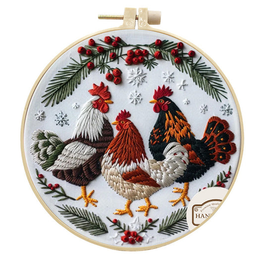 Handmade Cloth Art Material Kit Kit Embroidery Handmade Material Gift Present